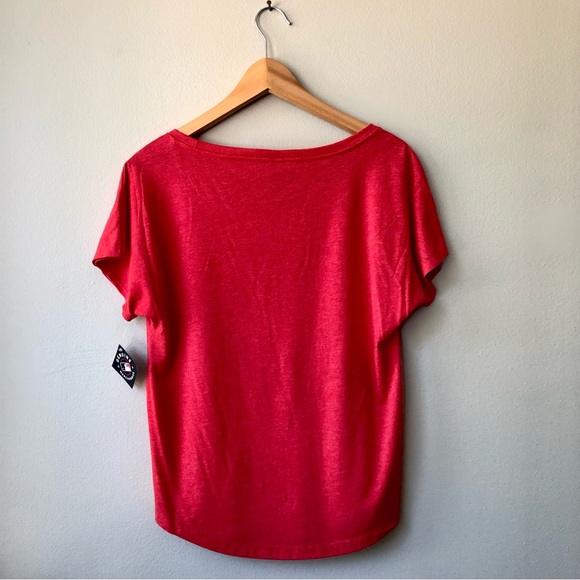 Atlanta Braves Women’s Authentic MLB Short Sleeve Logo Tee - Picture 8 of 11